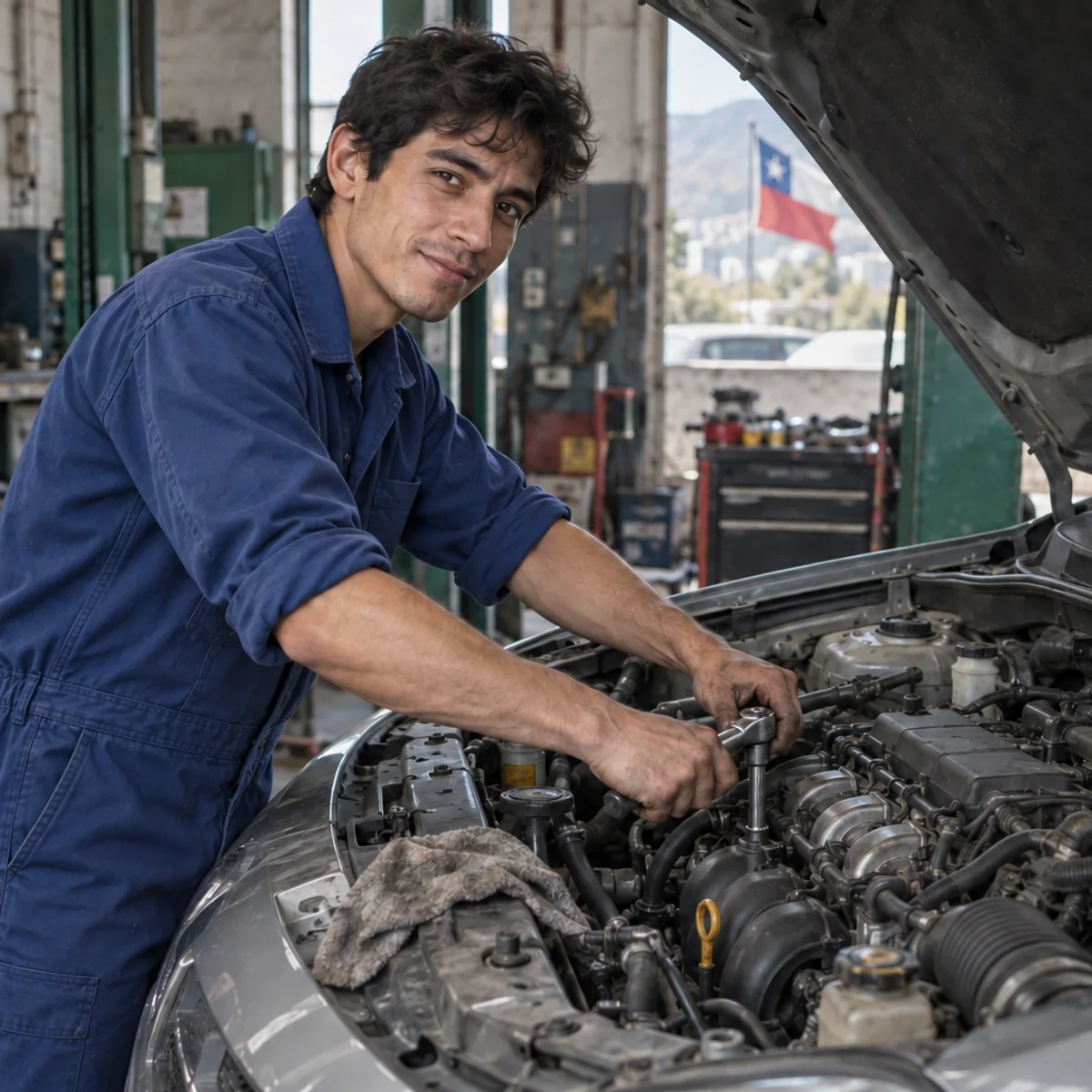 Trabajo en talleres mecánicos